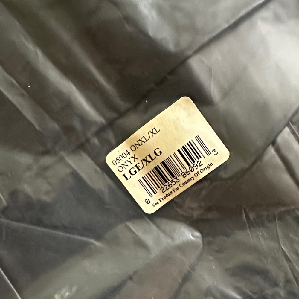 Totes Black hooded raincoat new - Picture 6 of 7